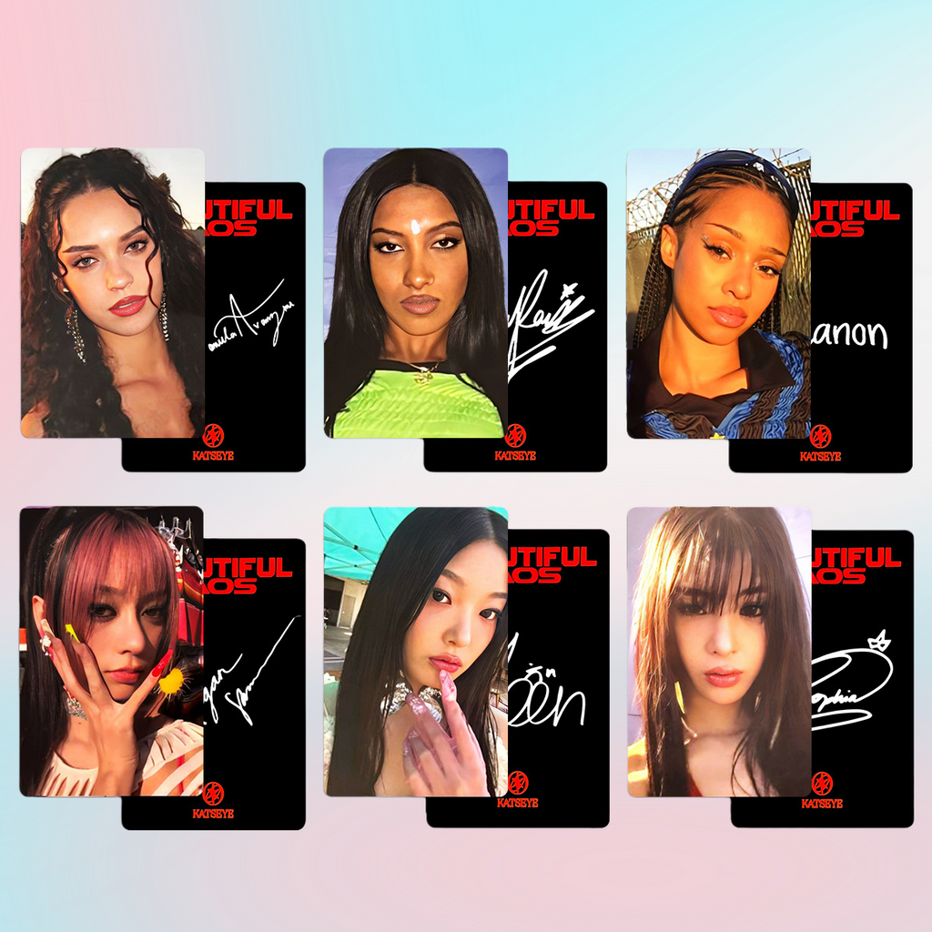 KATSEYE Beautiful Chaos Photocard - Kpop Merchandise View 14