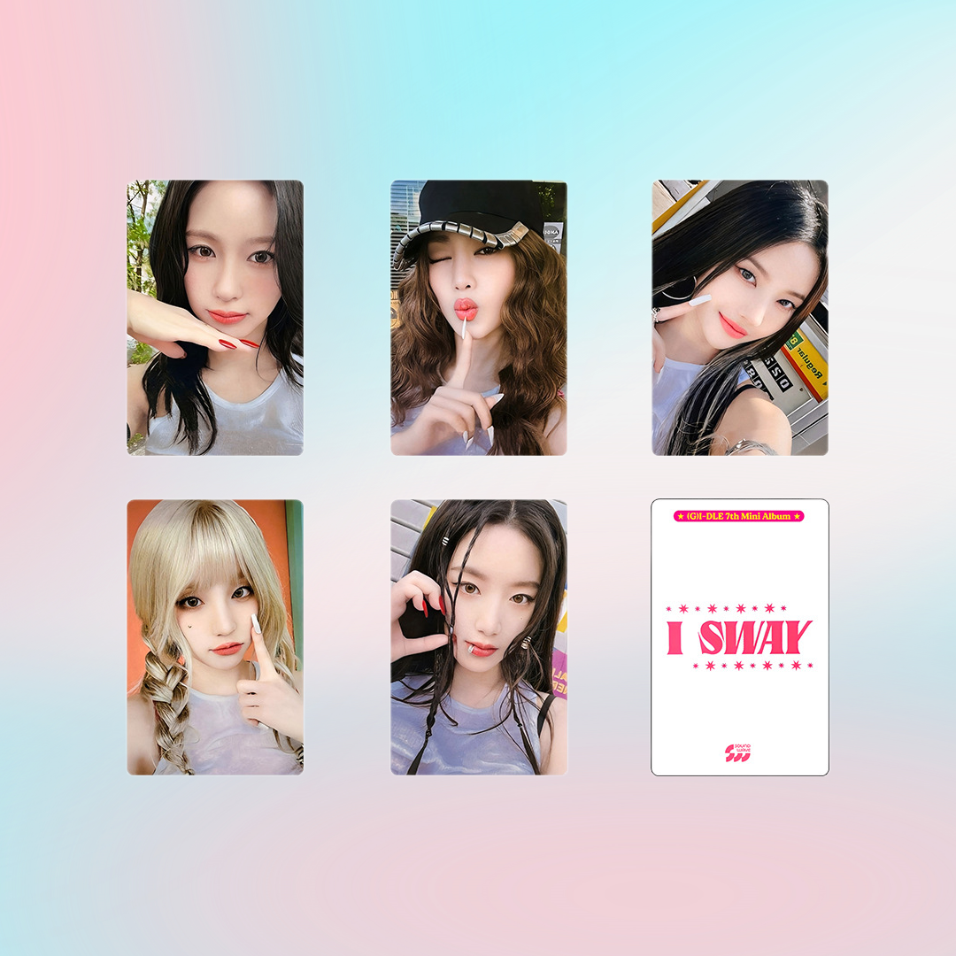 GIDLE I SWAY Photocard - Kpop Merchandise View 5
