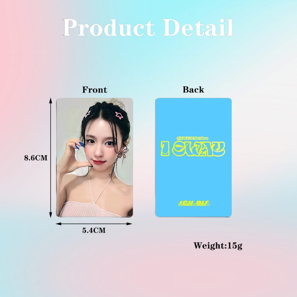 GIDLE I SWAY Photocard - Kpop Merchandise View 7