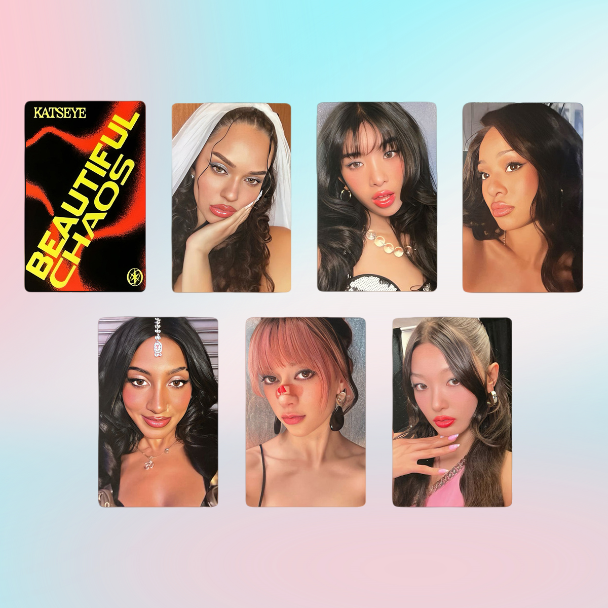 KATSEYE Beautiful Chaos Photocard - Kpop Merchandise View 16