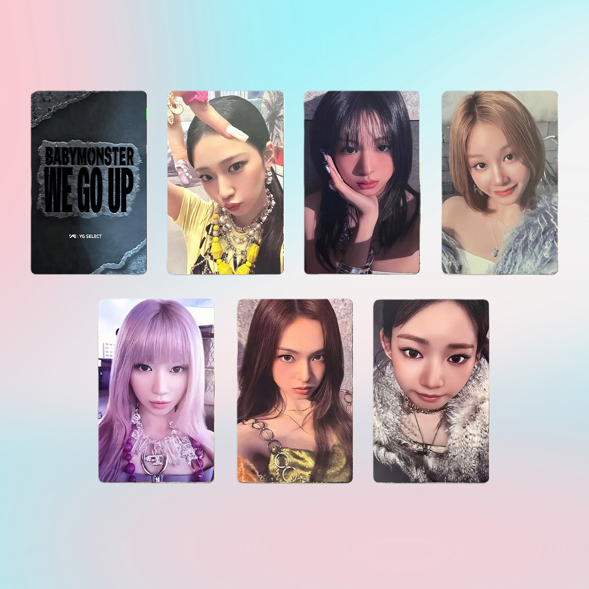 Babymonster We Go Up Photocard Photocard Set - Kpop Merchandise View 16