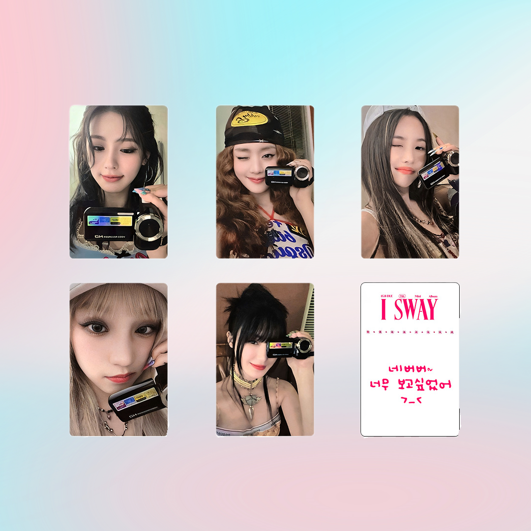GIDLE I SWAY Photocard - Kpop Merchandise View 12