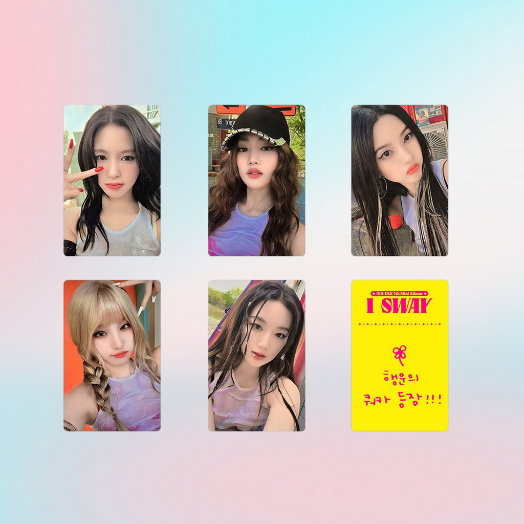 GIDLE I SWAY Photocard - Kpop Merchandise View 13