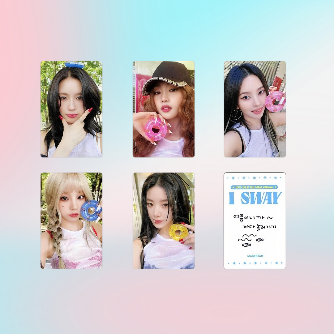GIDLE I SWAY Photocard - Kpop Merchandise View 15