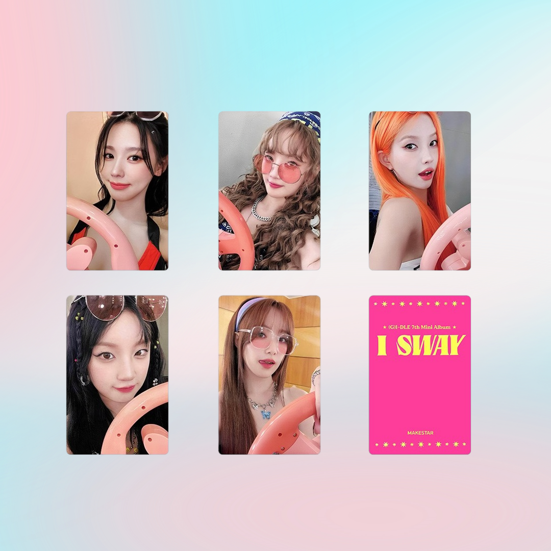 GIDLE I SWAY Photocard - Kpop Merchandise View 2