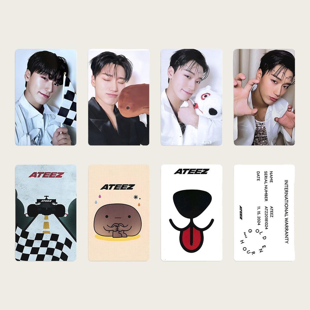 Ateez Golden Hour Part.2 Photocard Set - Kpop Merchandise View 3