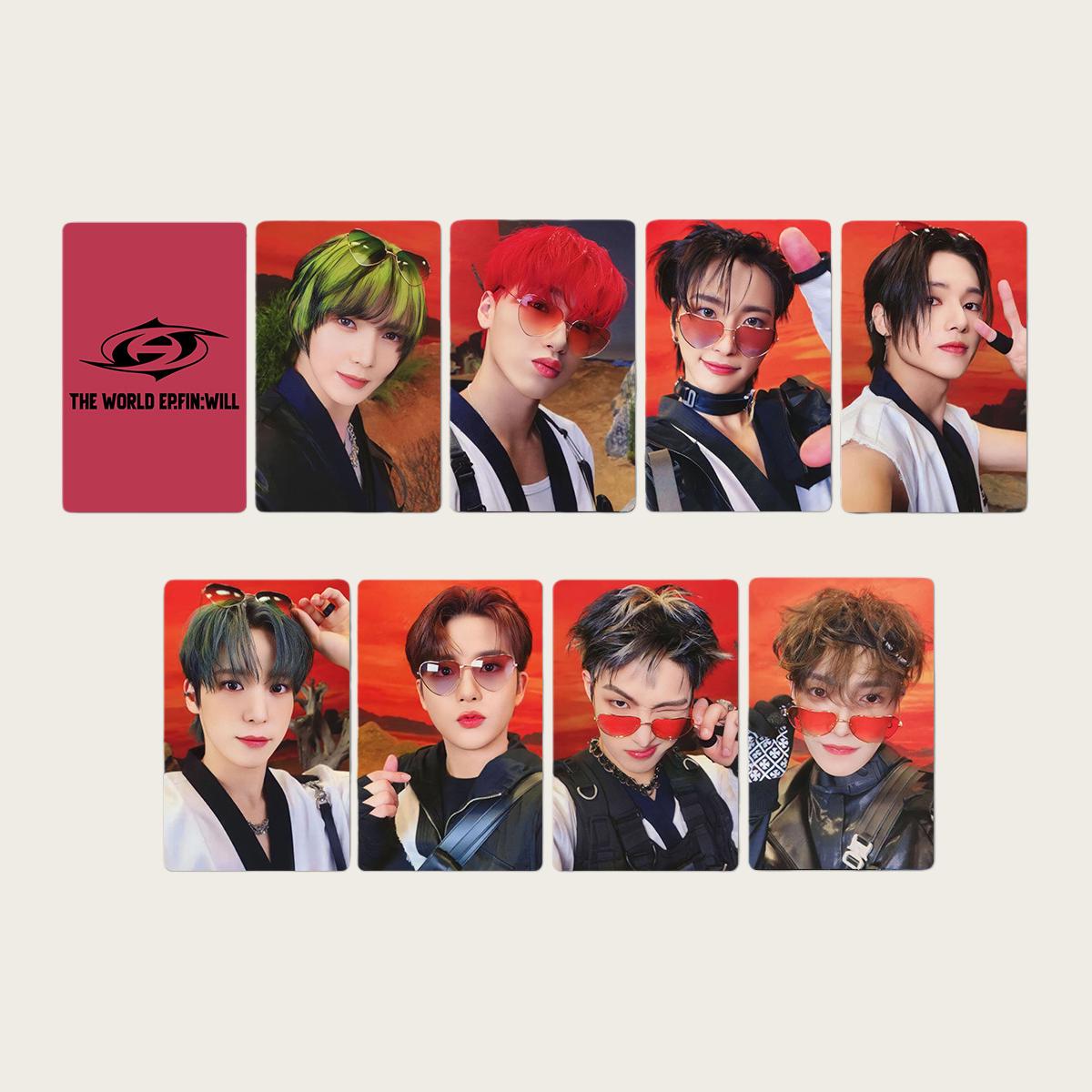 Ateez The World Fin Will Photocard Set - Kpop Merchandise View 5