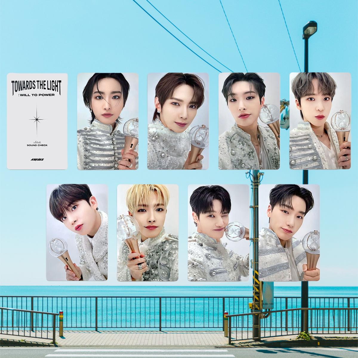Ateez Towards the Light Will Photocard Set - Kpop Merchandise View 1