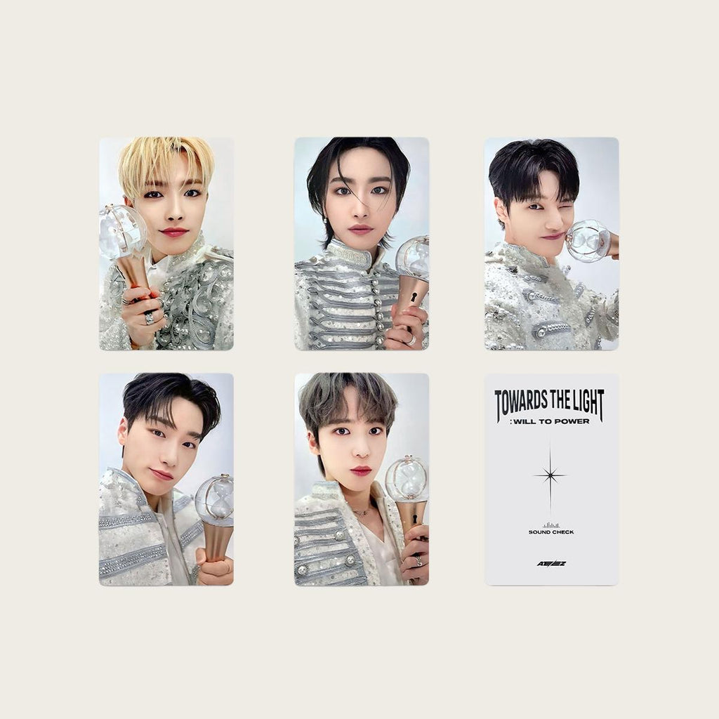 Ateez Towards the Light Will Photocard Set - Kpop Merchandise View 2