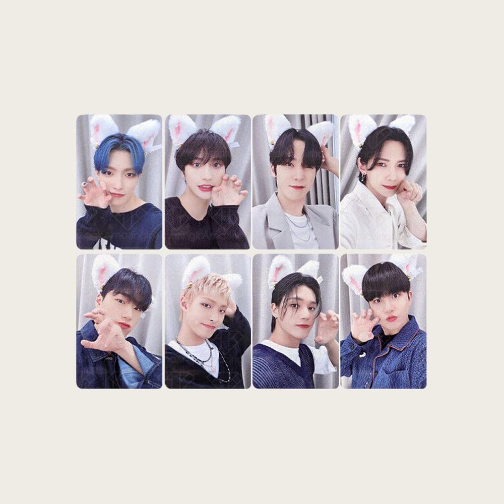 Ateez The World EP.2 Outlaw Makestar Photocard Set - Kpop Merchandise View 2