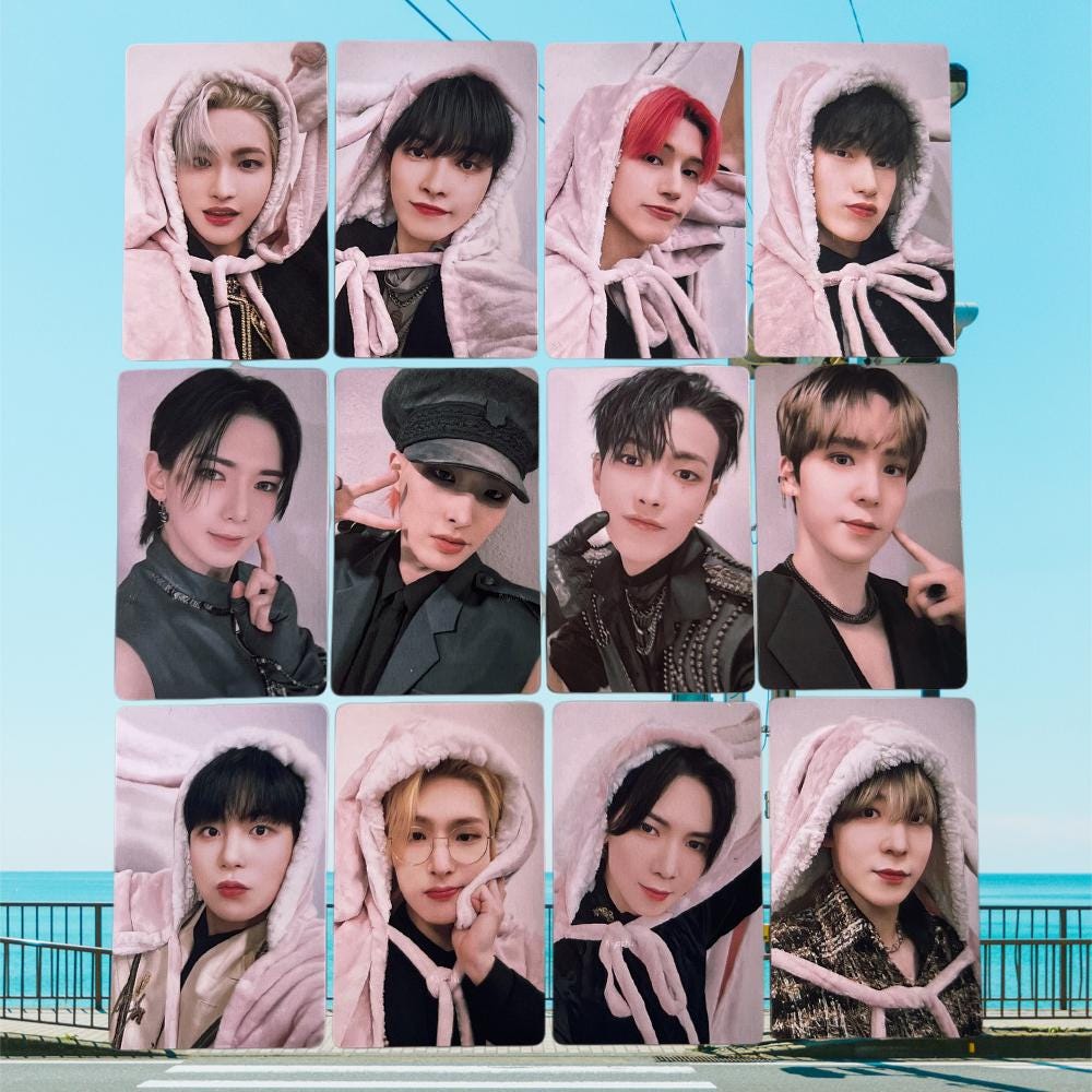 Ateez Limited Spin Off Photocard Set - Kpop Merchandise View 1