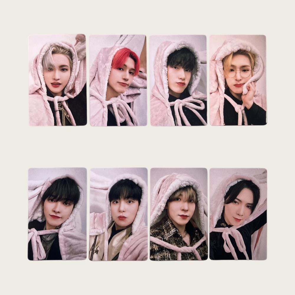 Ateez Limited Spin Off Photocard Set - Kpop Merchandise View 3