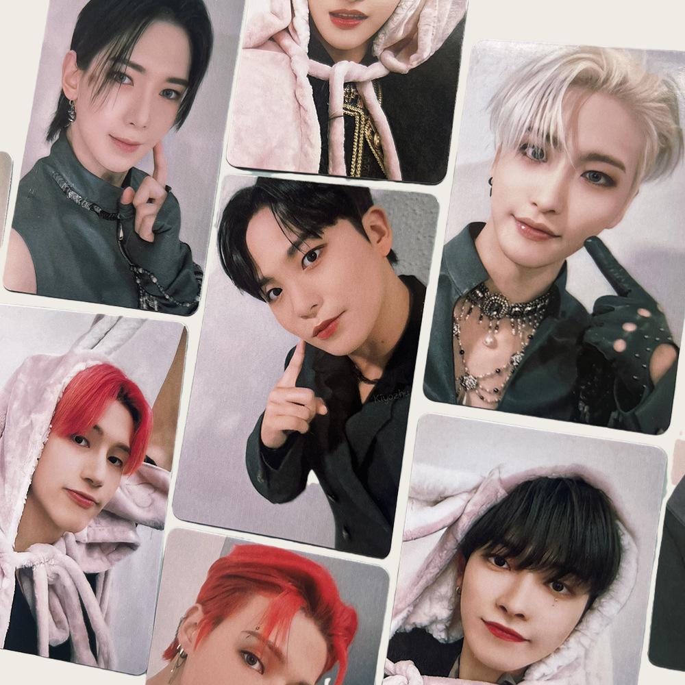Ateez Limited Spin Off Photocard Set - Kpop Merchandise View 2