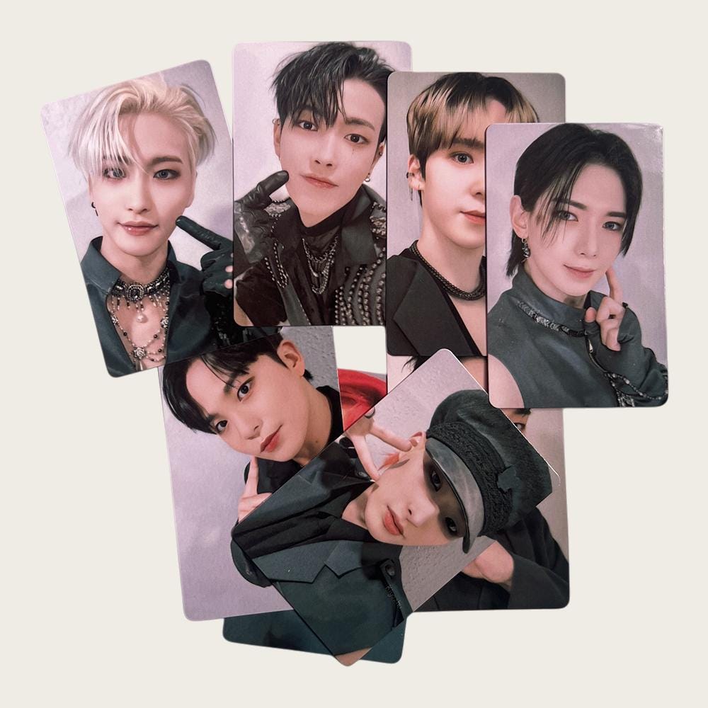 Ateez Limited Spin Off Photocard Set - Kpop Merchandise View 5