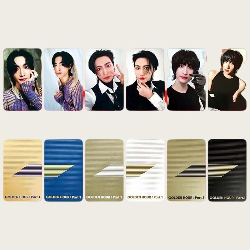 Ateez Golden Hour Part 1 Photocard Set - Kpop Merchandise View 2