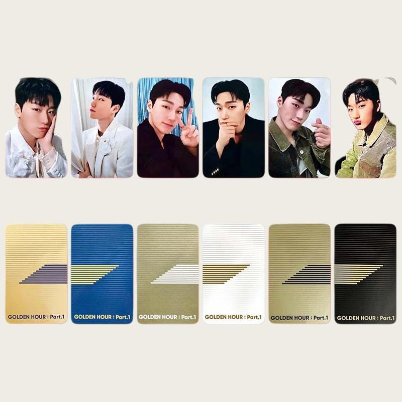 Ateez Golden Hour Part 1 Photocard Set - Kpop Merchandise View 6