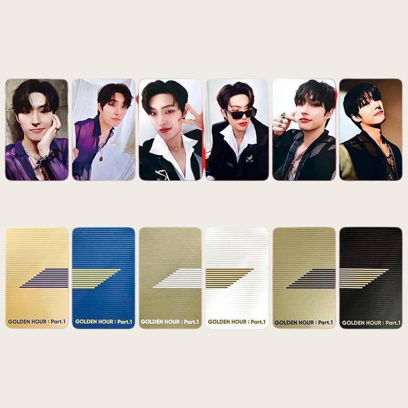 Ateez Golden Hour Part 1 Photocard Set - Kpop Merchandise View 7
