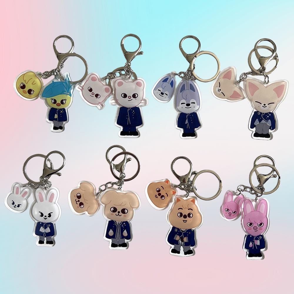 Stray Kids SKZOO Keychain - Kpop Merchandise View 1