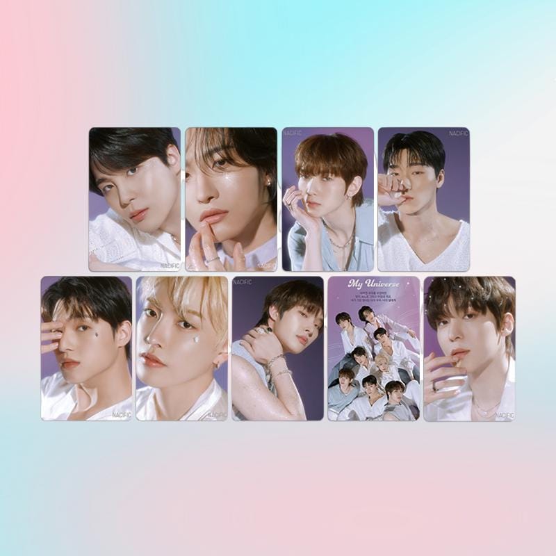 Ateez Photocard Set - Kpop Merchandise View 1