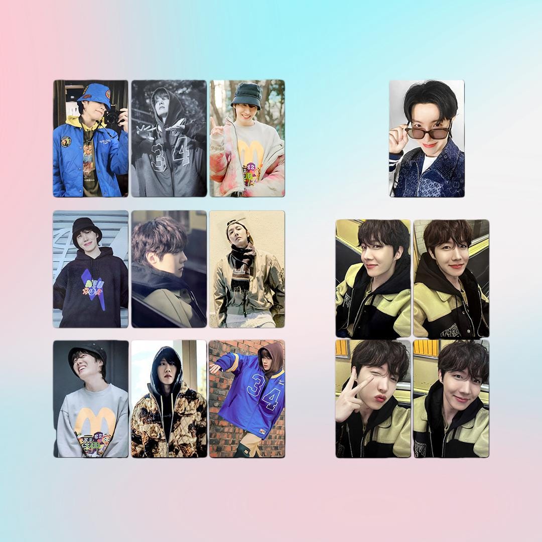 BTS J-Hope Hope on the Street Photocard - Kpop Merchandise View 1