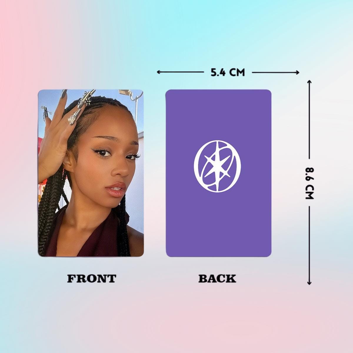 KATSEYE Lightstick Photocard - Kpop Merchandise View 2