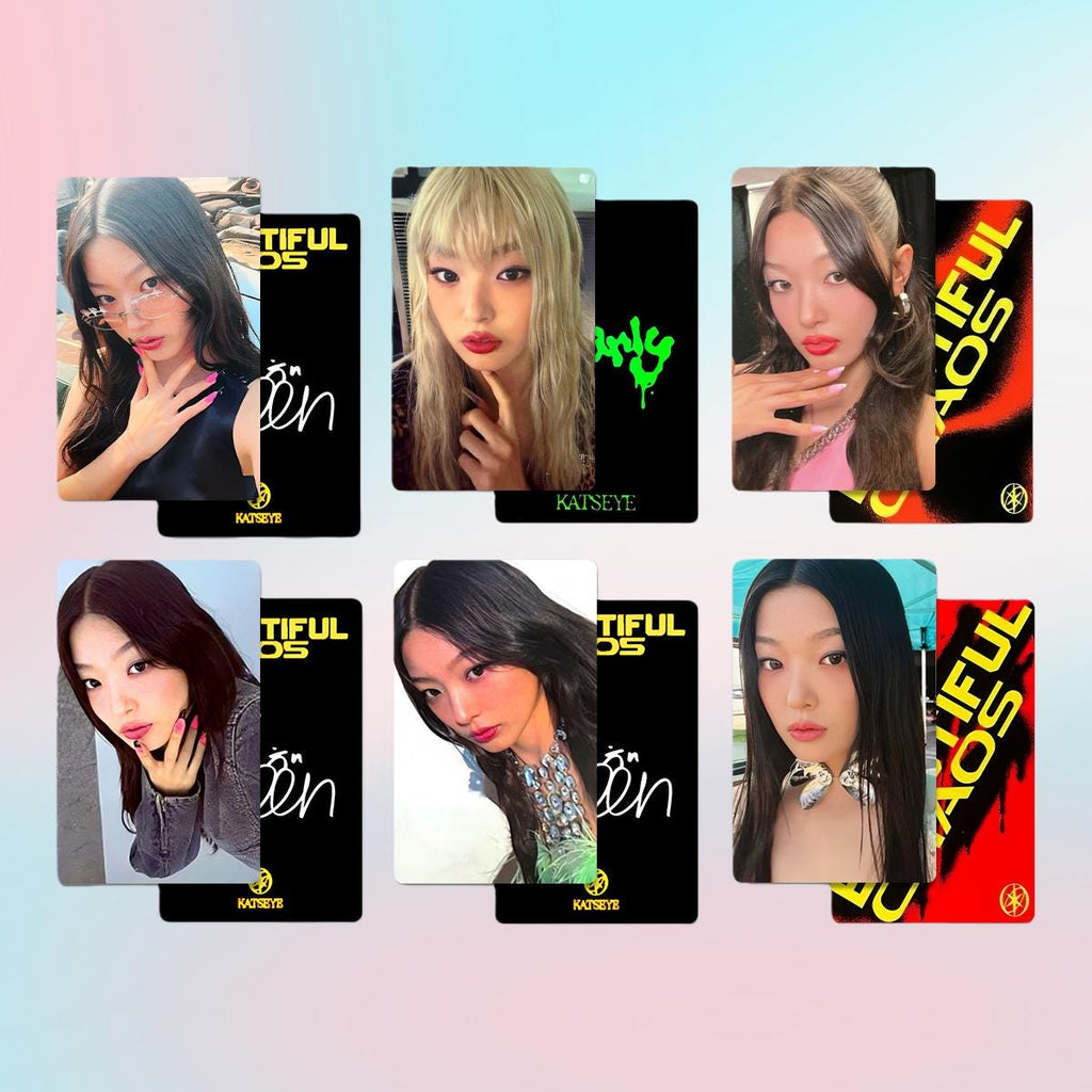 KATSEYE Beautiful Chaos Photocard - Kpop Merchandise View 7