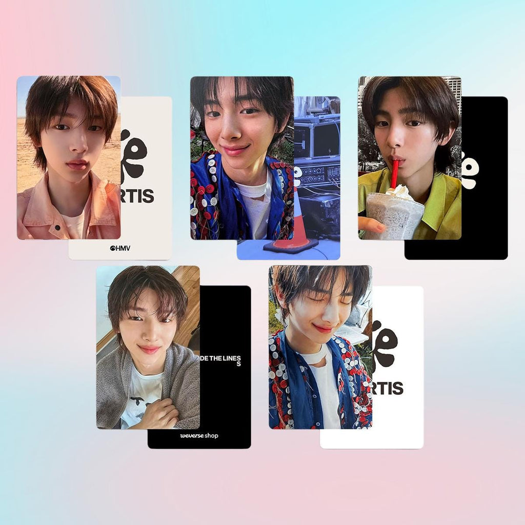 CORTIS Solo Album Photocard - Kpop Merchandise View 4