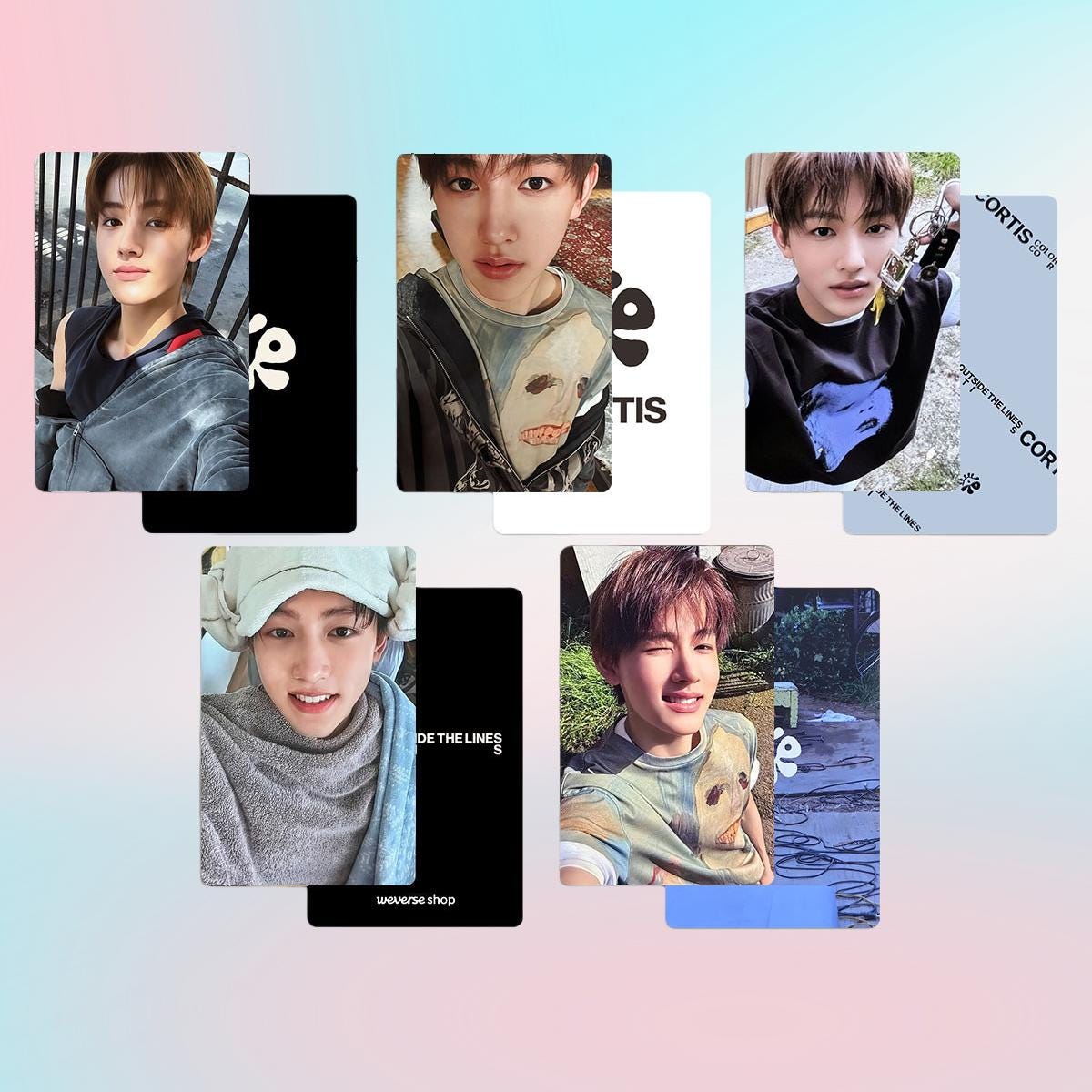 CORTIS Solo Album Photocard - Kpop Merchandise View 6
