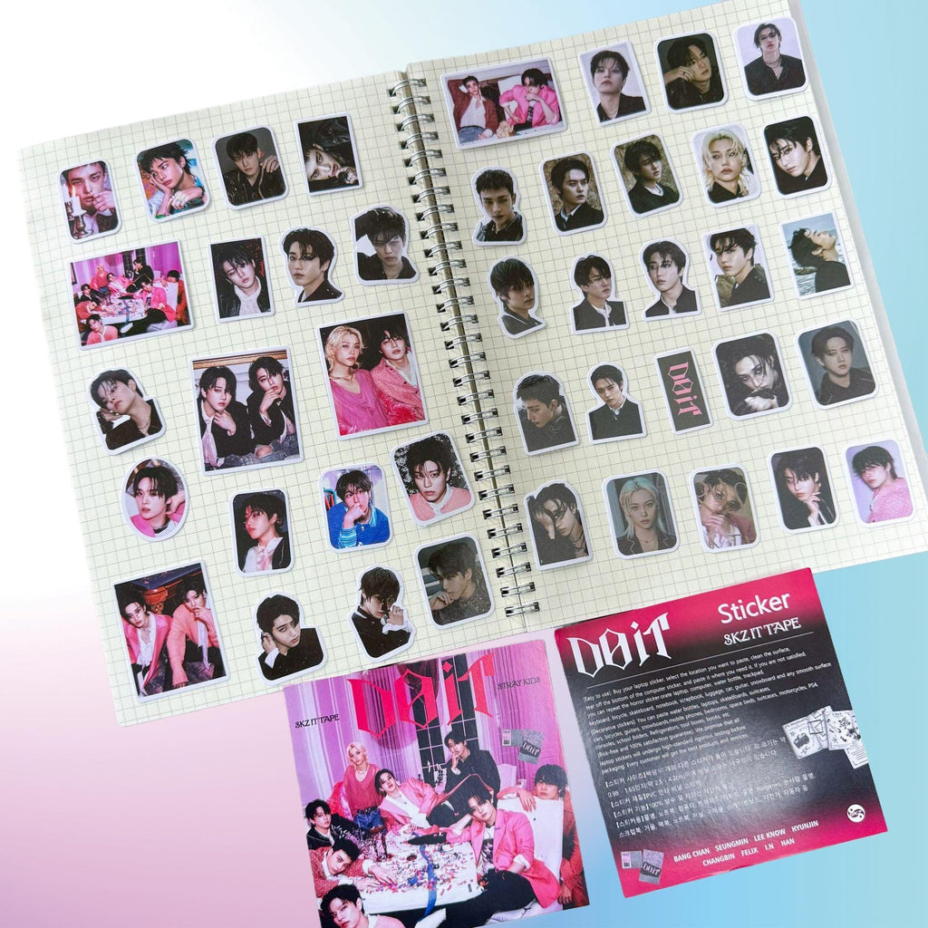 Stray Kids Do It Stickers 97 PCS, Kpop Stay Merch, Waterp... - Kpop Merchandise View 5
