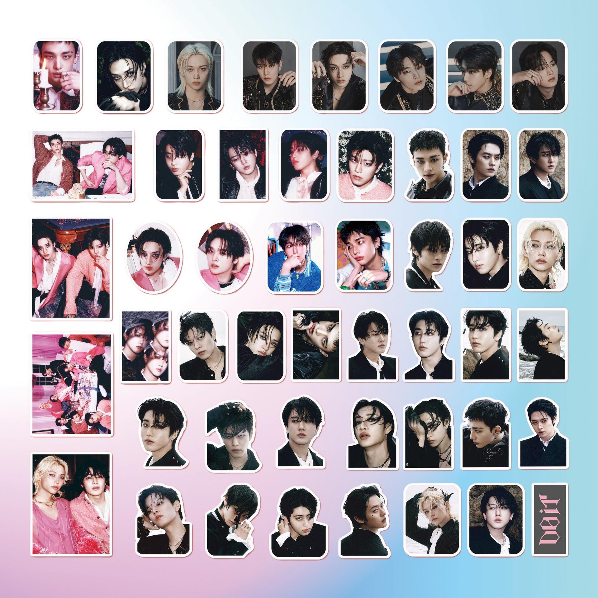 Stray Kids Do It Stickers 97 PCS, Kpop Stay Merch, Waterp... - Kpop Merchandise View 2