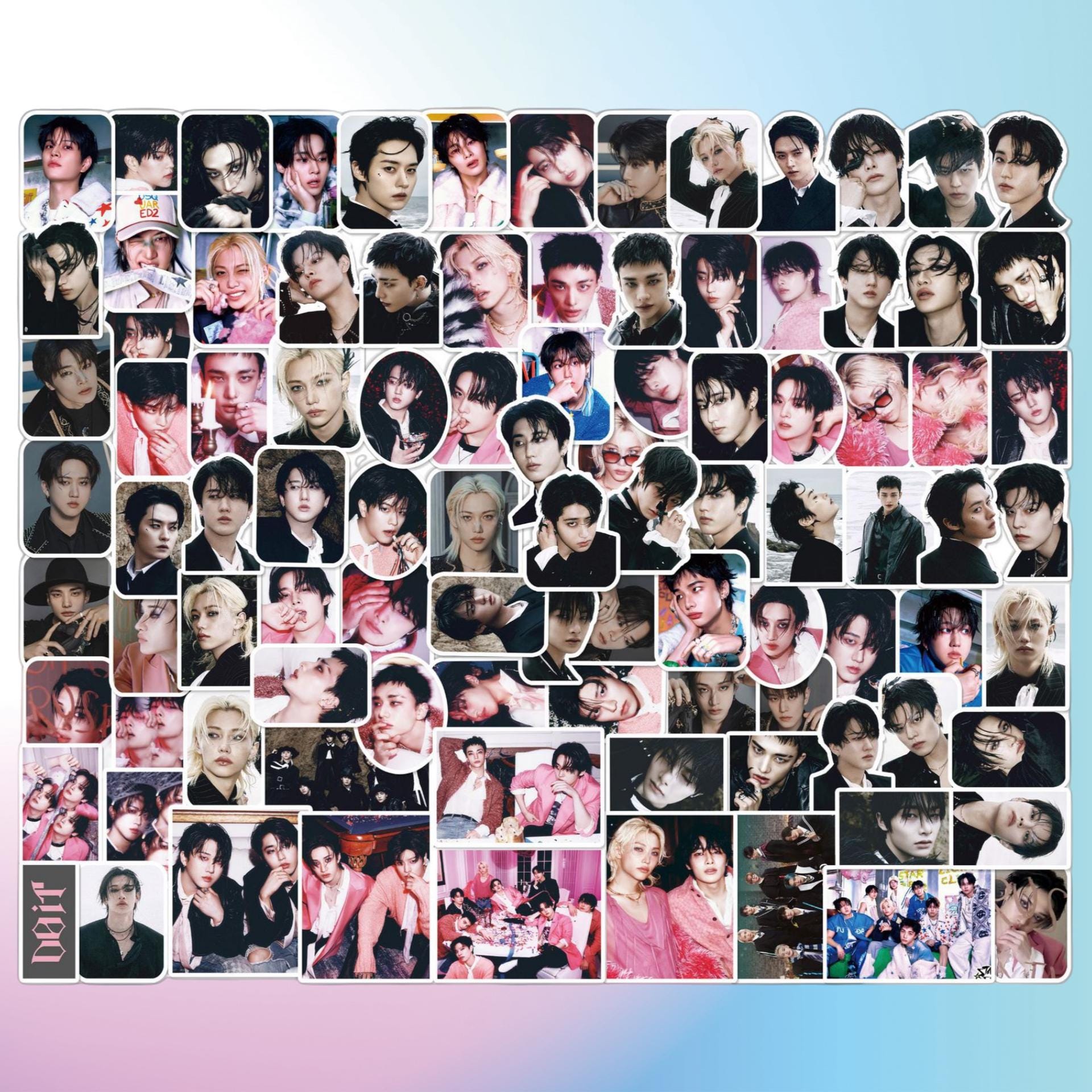 Stray Kids Do It Stickers 97 PCS, Kpop Stay Merch, Waterp... - Kpop Merchandise View 1
