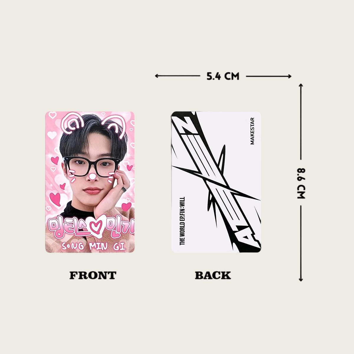 Ateez The World Fin Will Photocard Set - Kpop Merchandise View 6