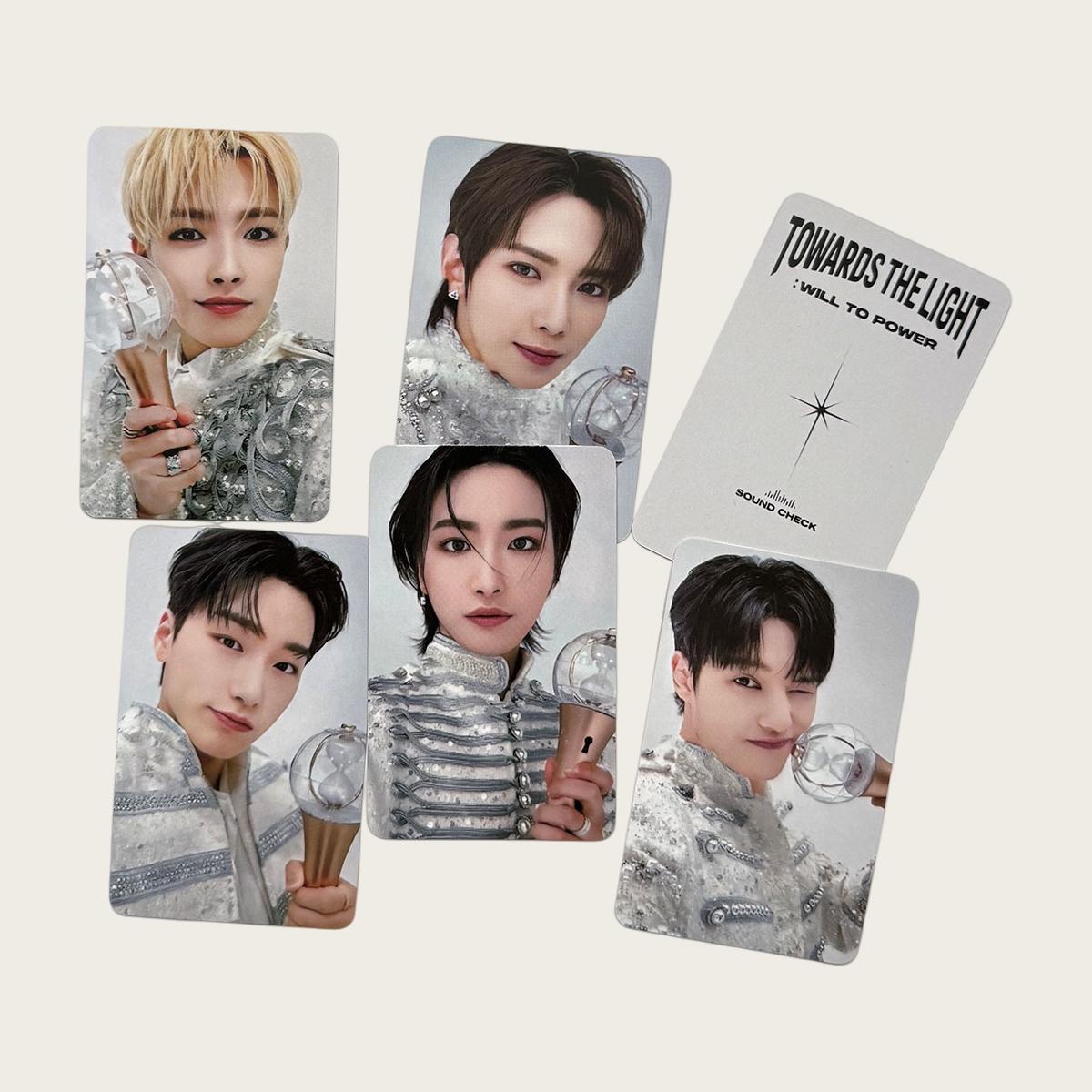 Ateez Towards the Light Will Photocard Set - Kpop Merchandise View 3