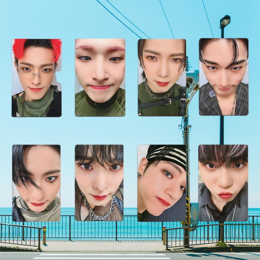 Ateez The World EP.2 Outlaw Makestar Photocard Set - Kpop Merchandise View 1