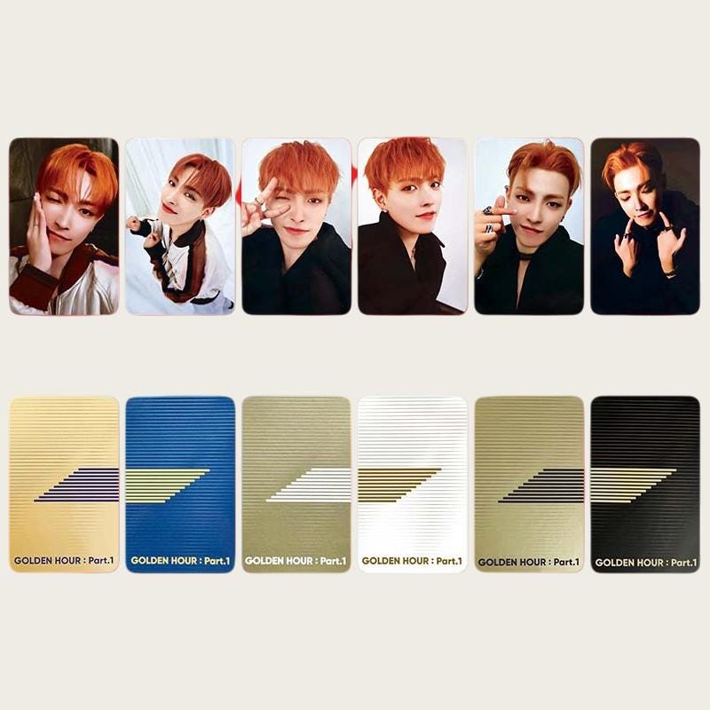 Ateez Golden Hour Part 1 Photocard Set - Kpop Merchandise View 3