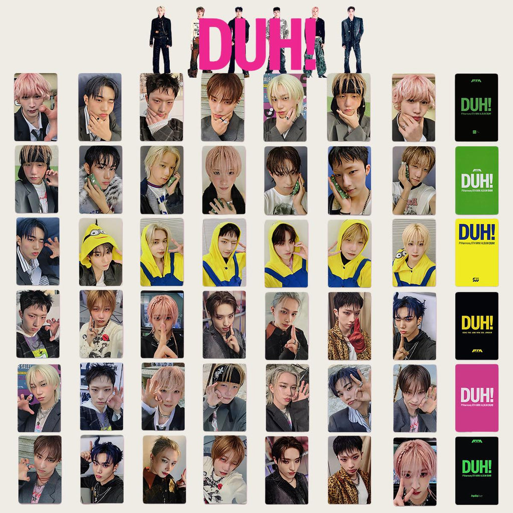 P1Harmony DUH K4 WVS Photocard - Kpop Merchandise View 1