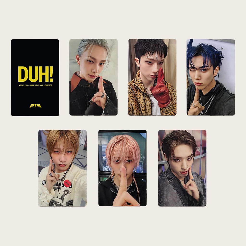 P1Harmony DUH K4 WVS Photocard - Kpop Merchandise View 5