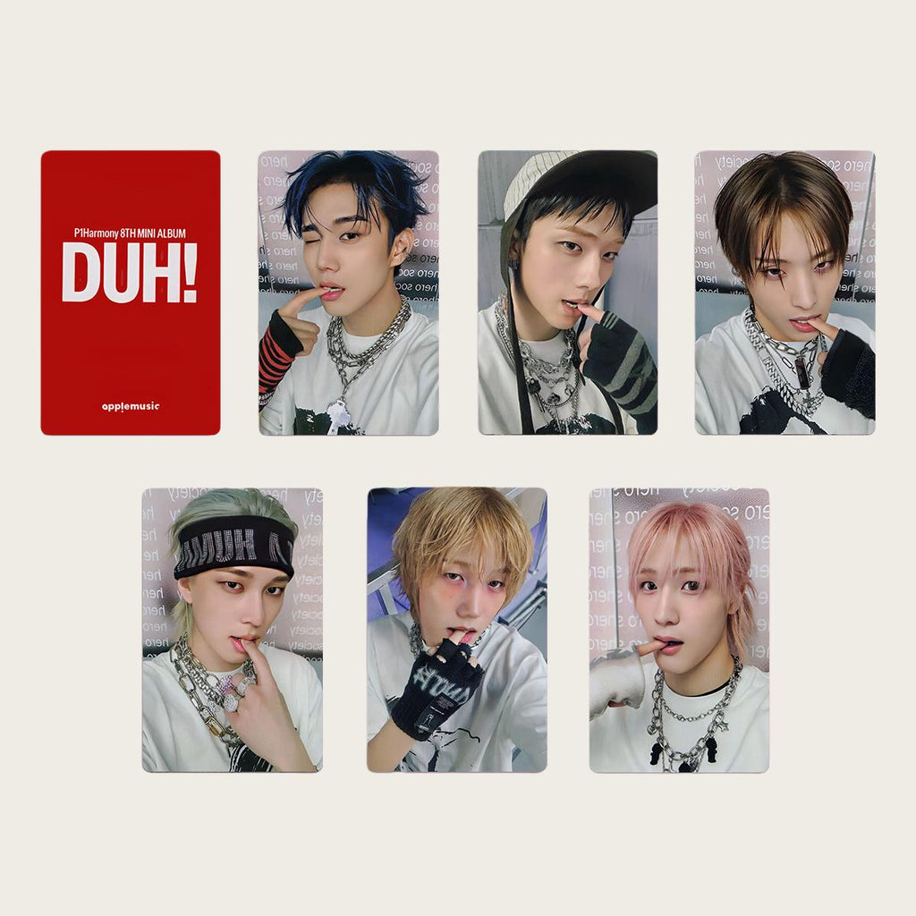 P1Harmony DUH K4 WVS Photocard - Kpop Merchandise View 9
