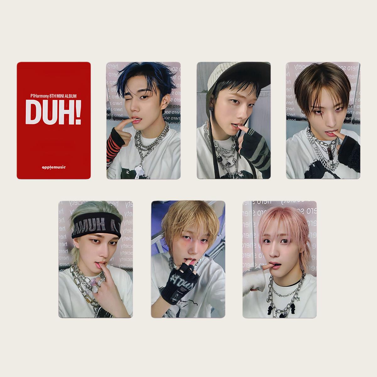 P1Harmony DUH K4 WVS Photocard - Kpop Merchandise View 9