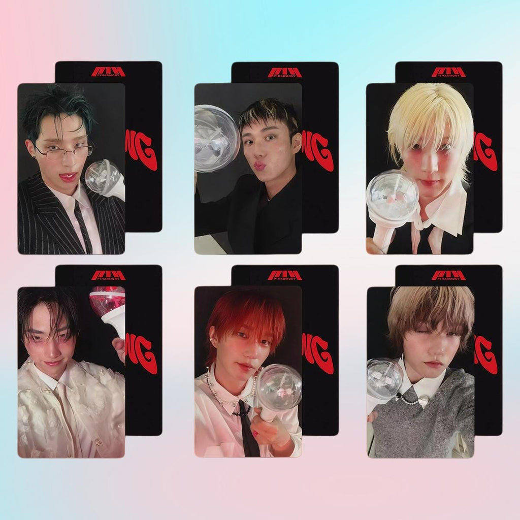 P1Harmony Sad Song FNC Photocard - Kpop Merchandise View 2