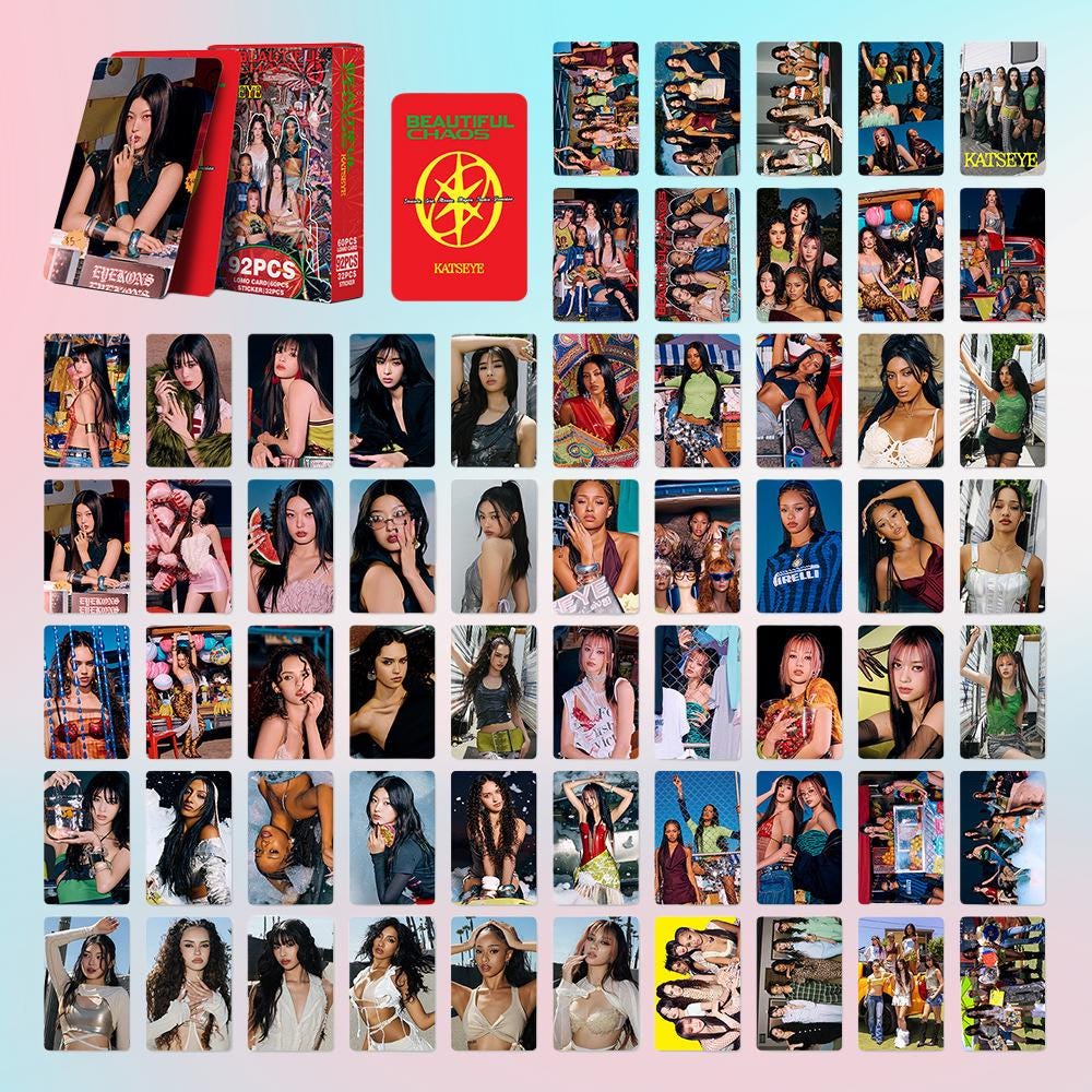 KATSEYE Beautiful Photocard - Kpop Merchandise View 2