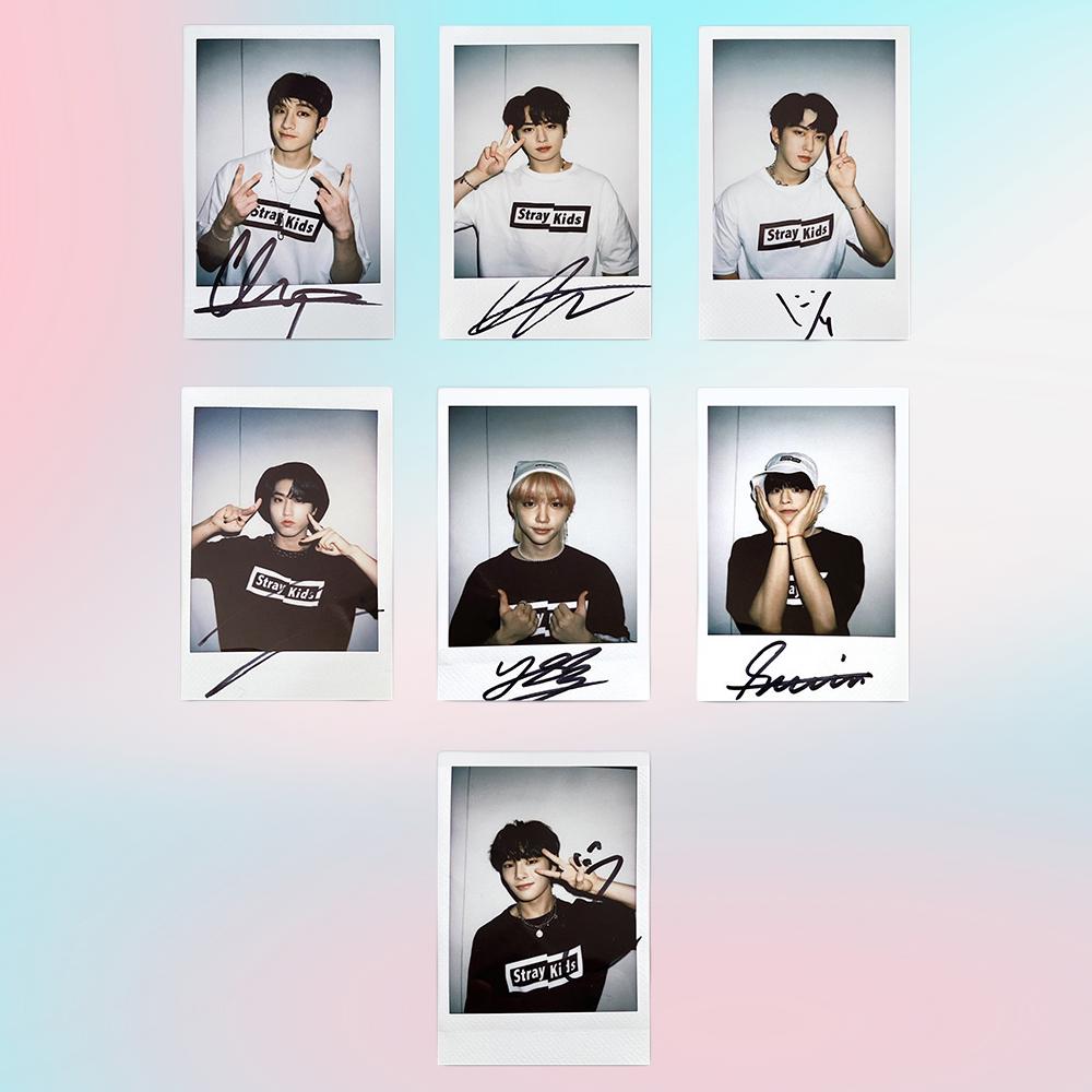Stray Kids Signed Polaroid Lomo Photocard - Kpop Merchandise View 1