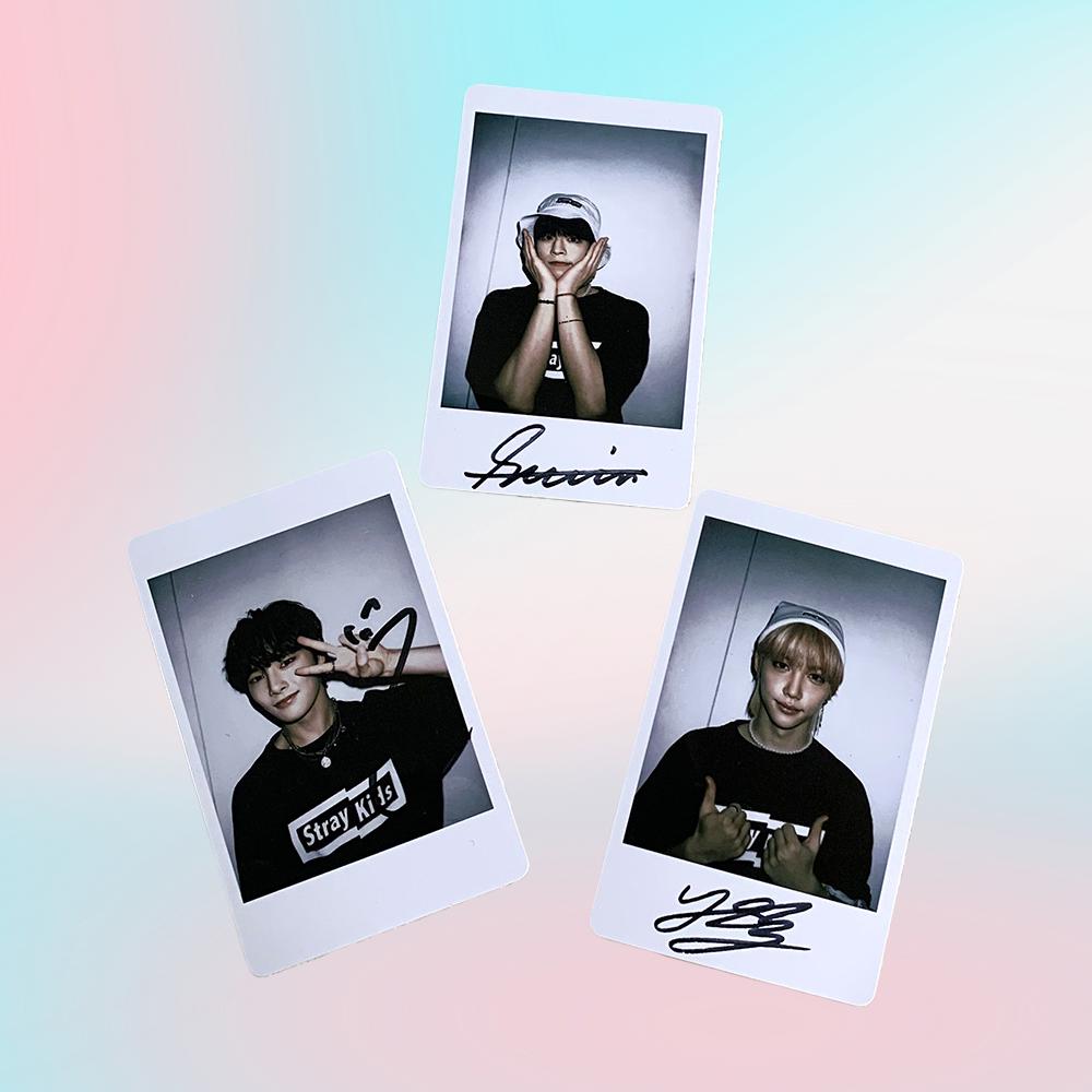 Stray Kids Signed Polaroid Lomo Photocard - Kpop Merchandise View 4