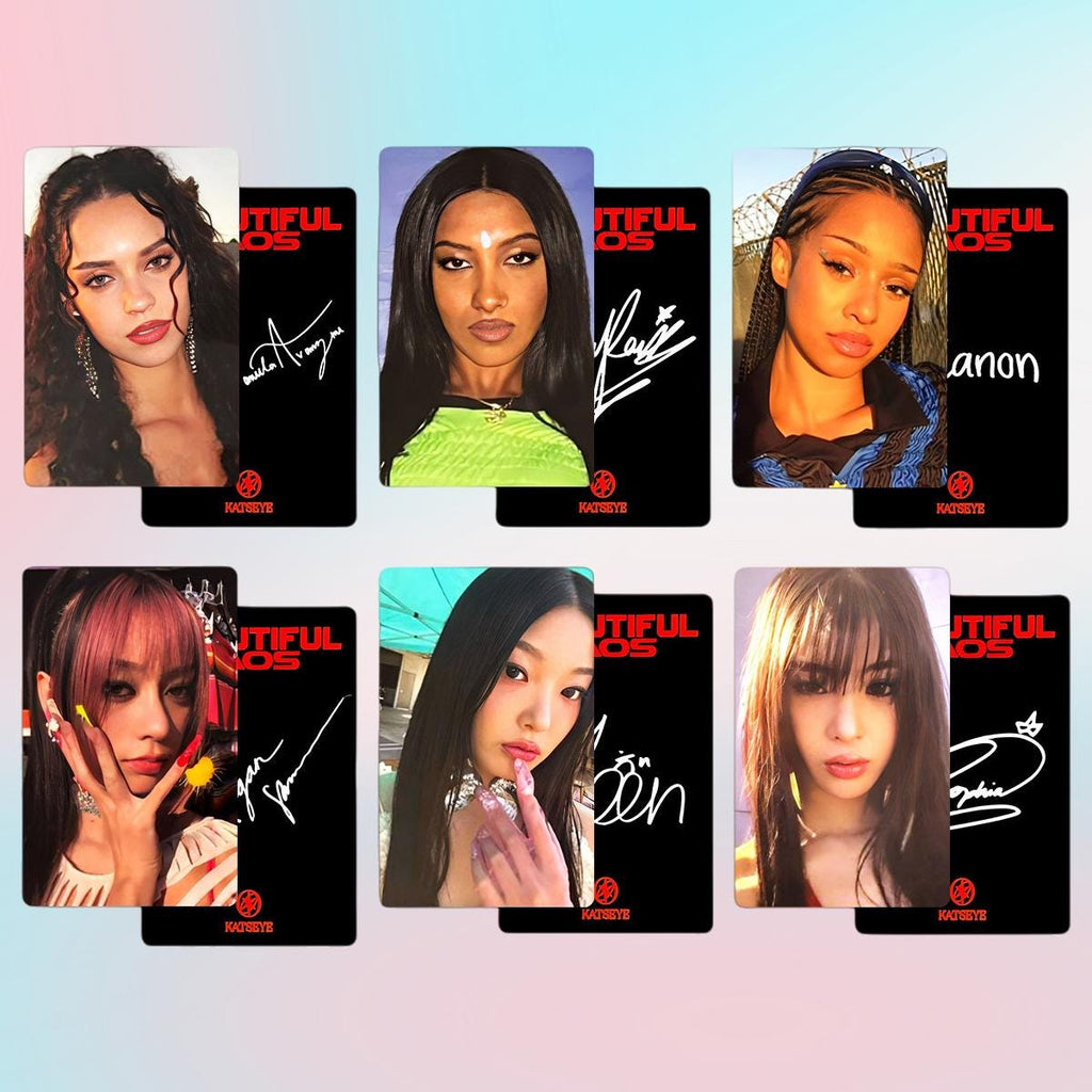 KATSEYE Beautiful Chaos Photocard - Kpop Merchandise View 6