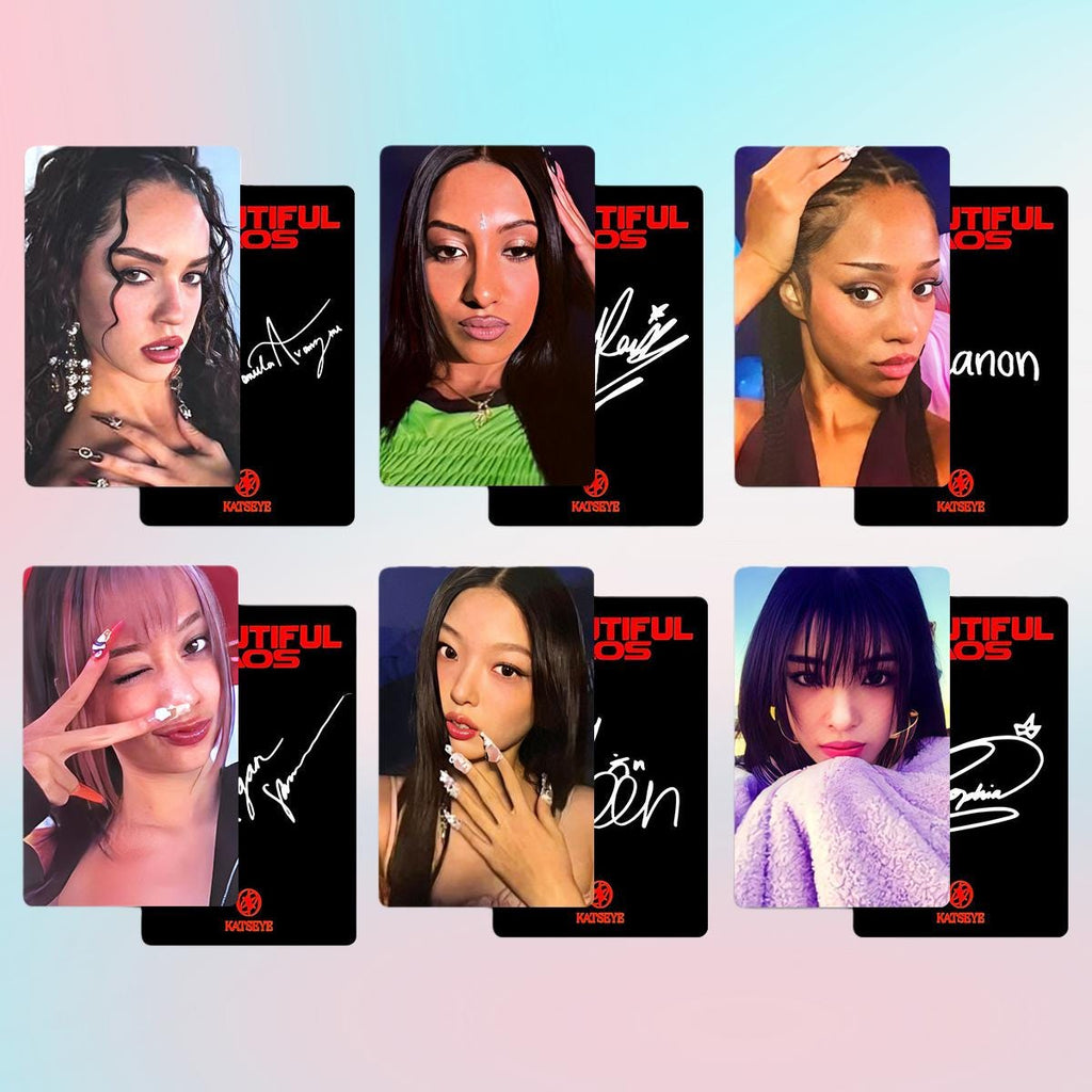 KATSEYE Beautiful Chaos Photocard - Kpop Merchandise View 8