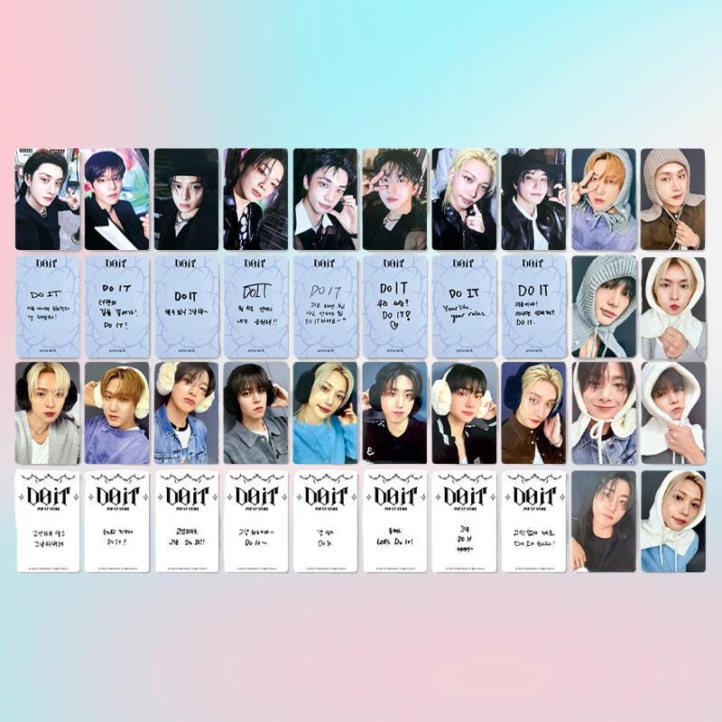 Stray Kids Do It Photocard - Kpop Merchandise View 1