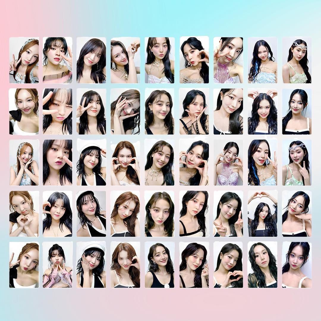 Twice DIVE Photocard - Kpop Merchandise View 1