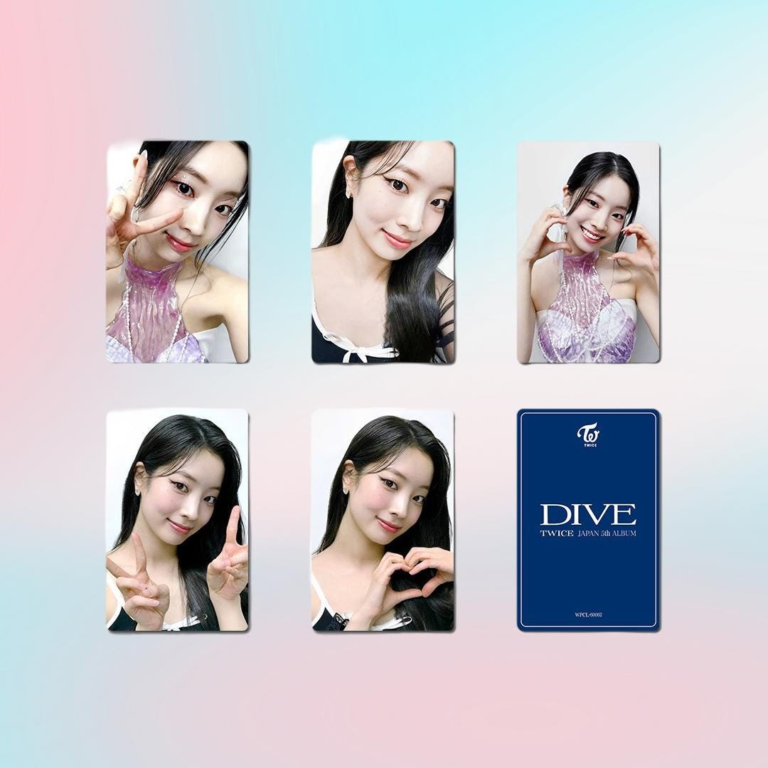 Twice DIVE Photocard - Kpop Merchandise View 8