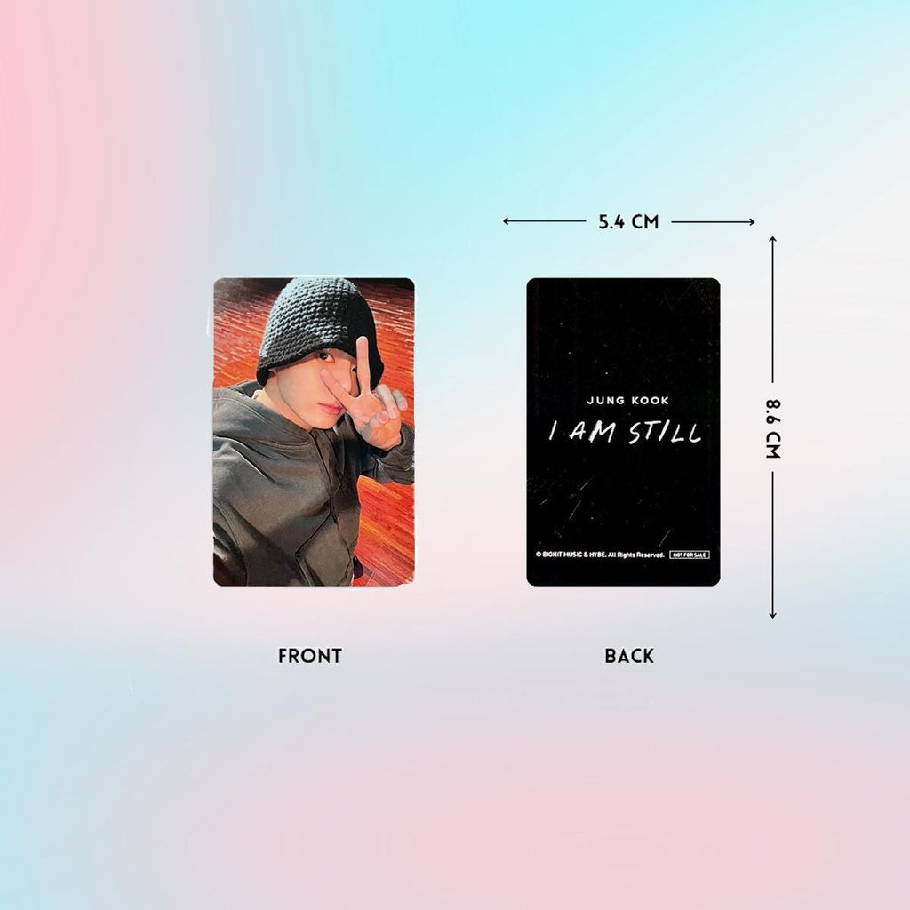BTS JUNGKOOK I am Still Photocard - Kpop Merchandise View 5