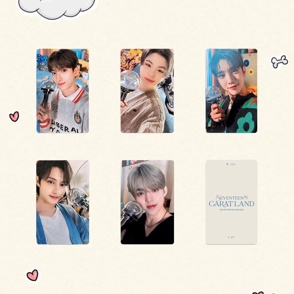 Seventeen 2024 Caratland Photocard - Kpop Merchandise View 3